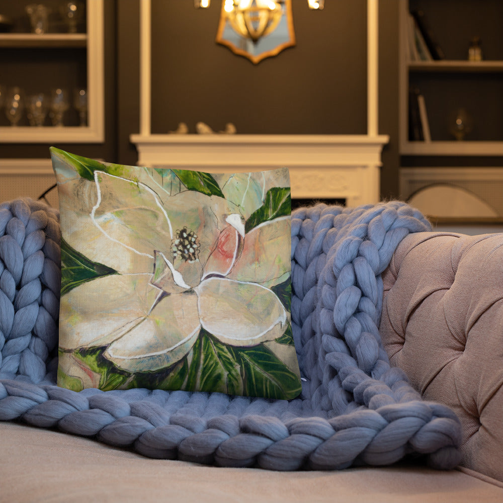 The Golden Magnolia Premium Pillow