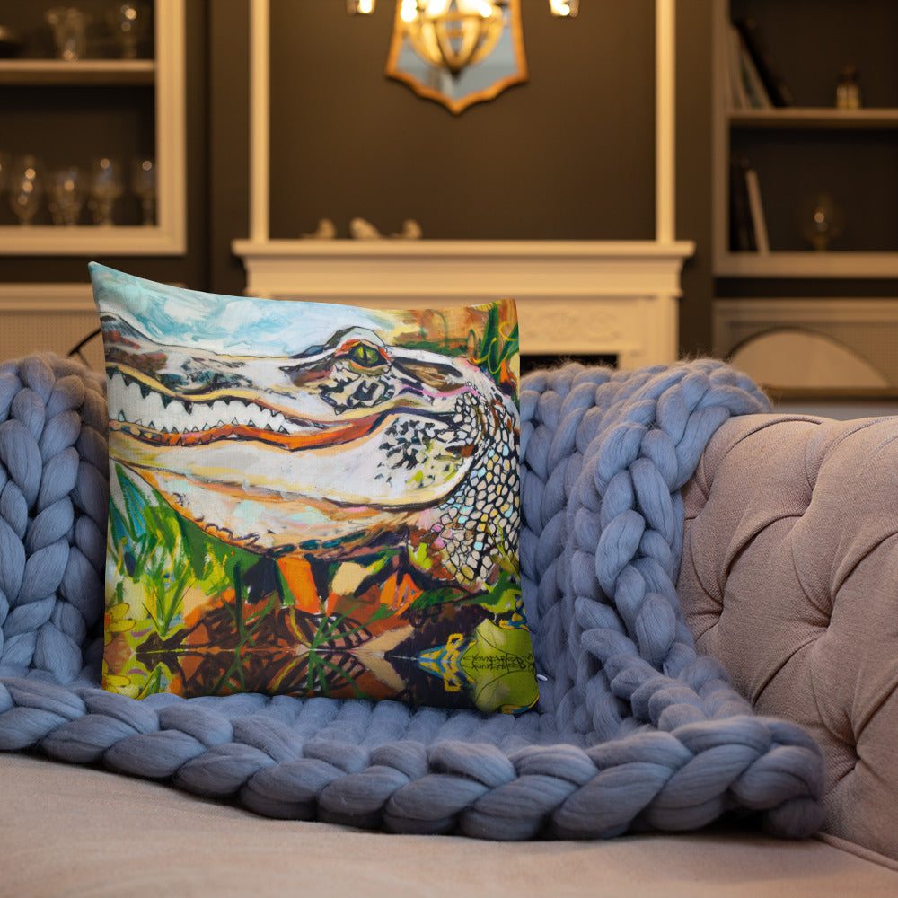 Groovy Gator Premium Pillow