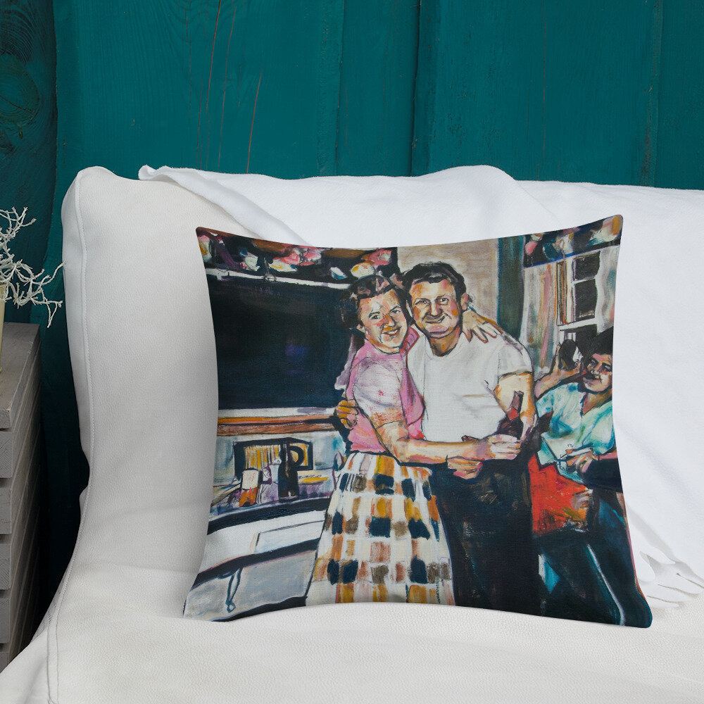 Vintage Friday Night Premium Pillow