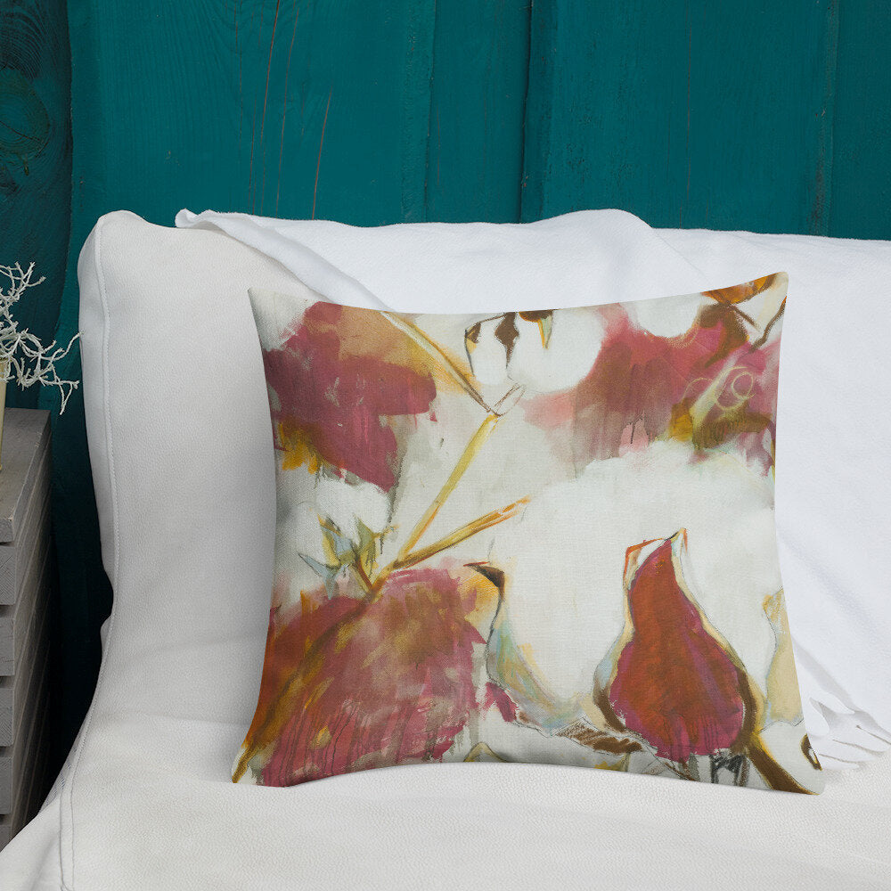 Rose Cotton Premium Pillow