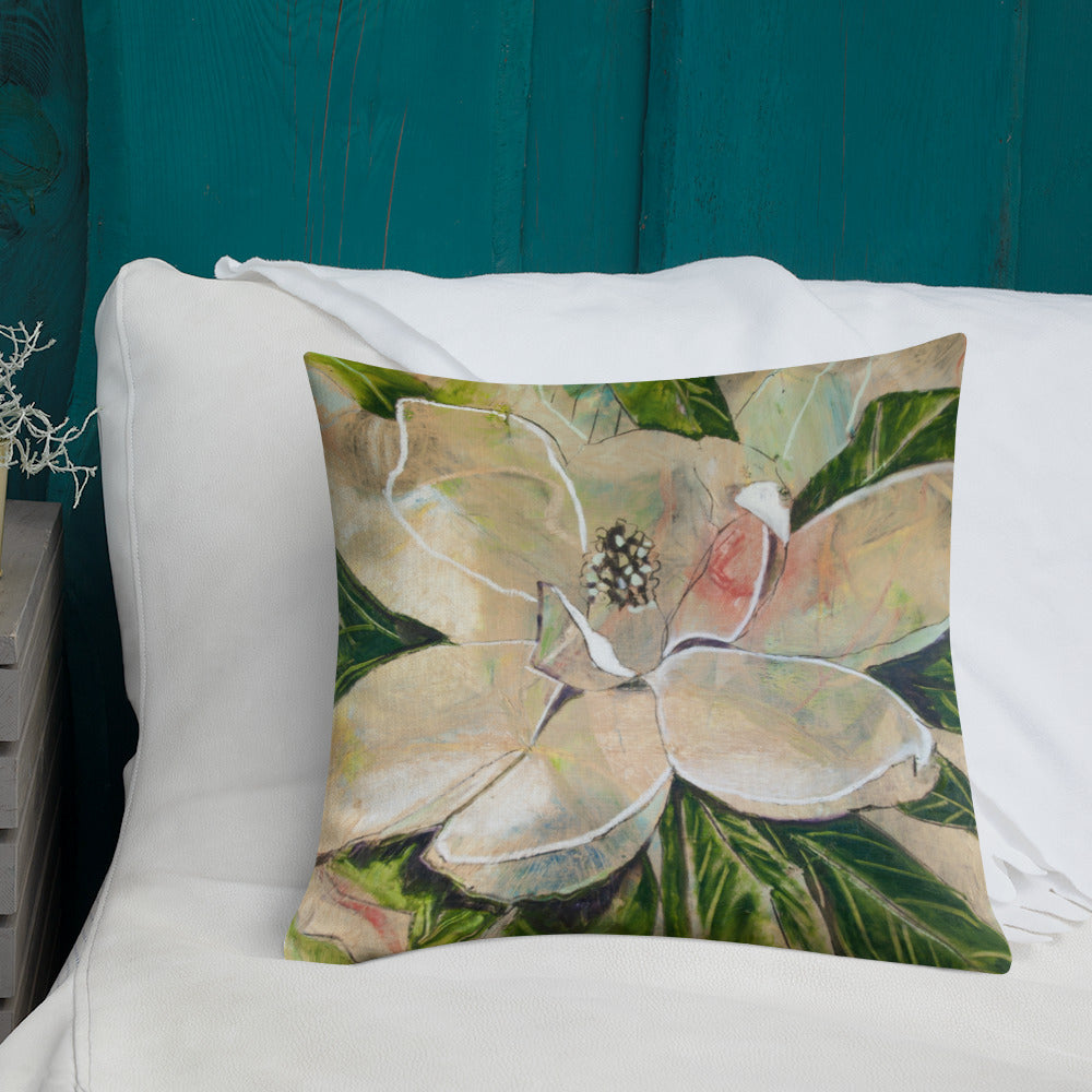 The Golden Magnolia Premium Pillow