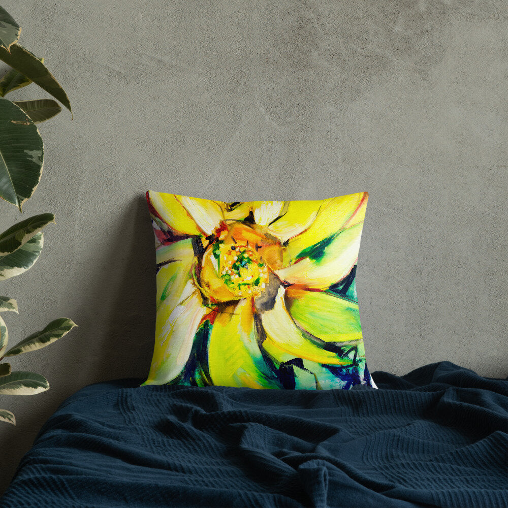 Bosco Sunflower Premium Pillow