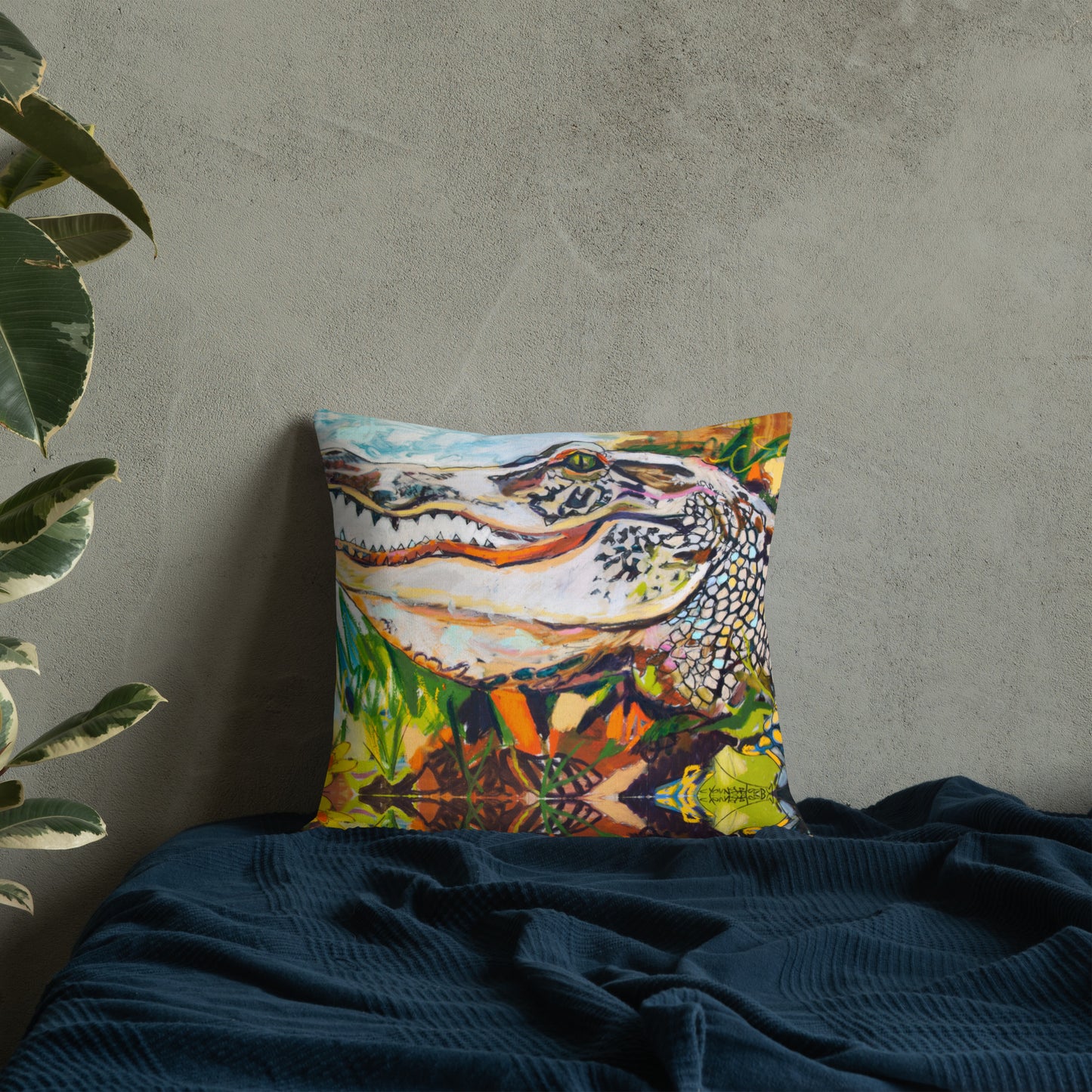 Groovy Gator Premium Pillow