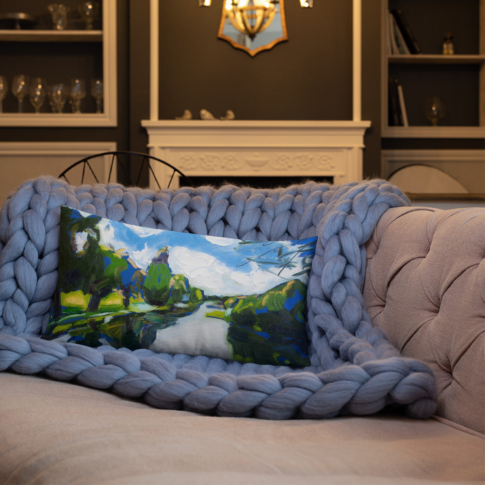 Study for Tranquil Lake III Premium Pillow