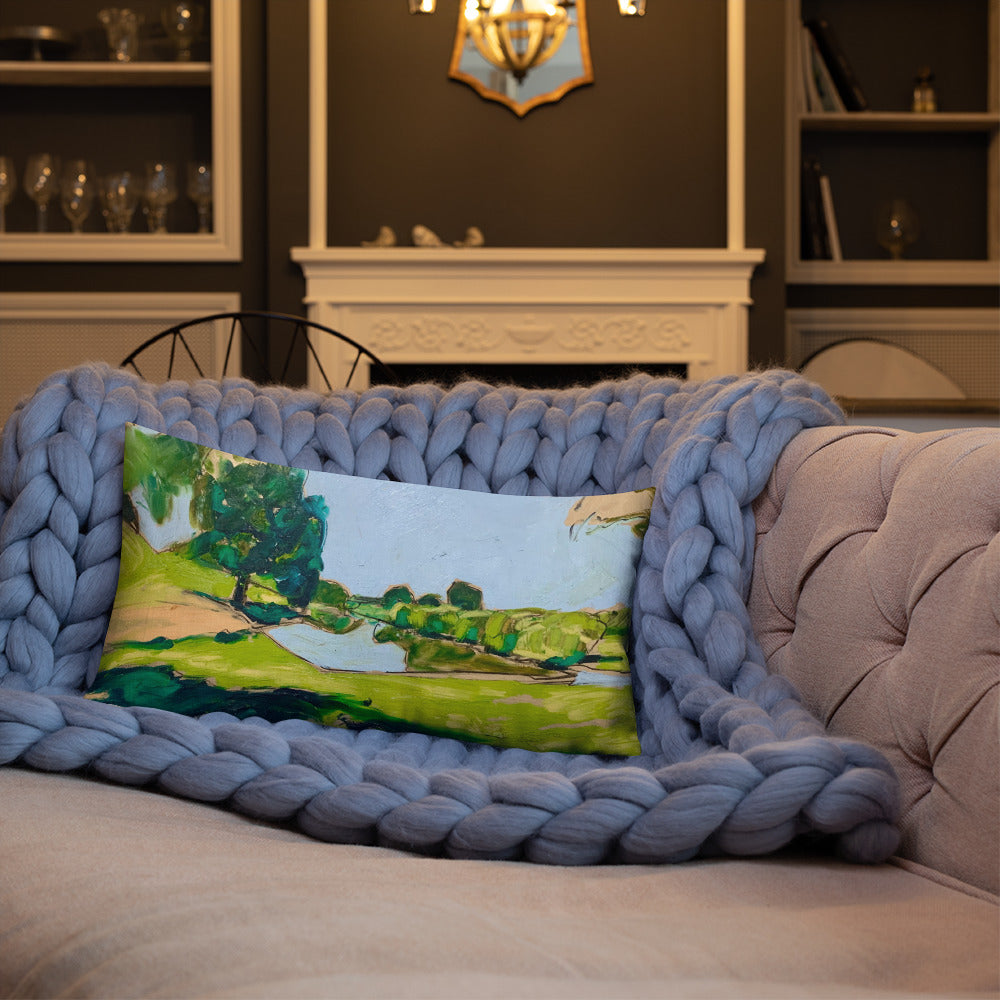 Study for Tranquil Lake II Premium Pillow