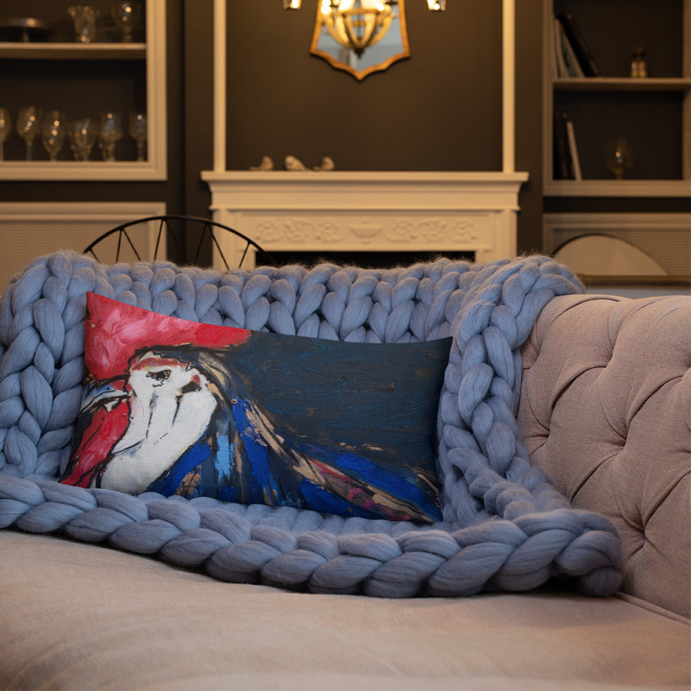 Study for Tribute to Heritage Poultry II Premium Pillow