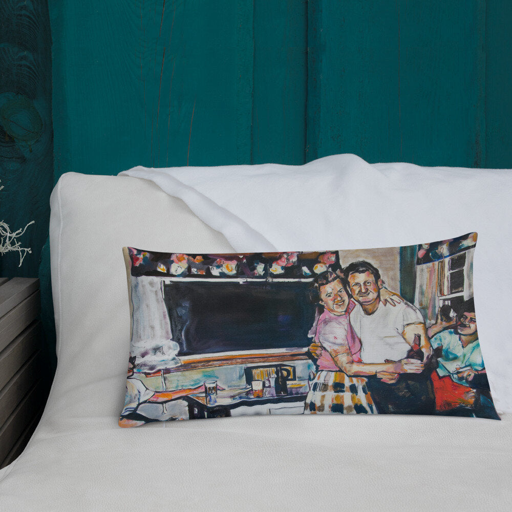 Vintage Friday Night Premium Pillow