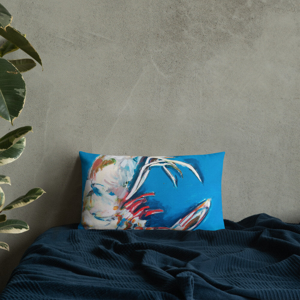 Aqua Shrimp Premium Pillow