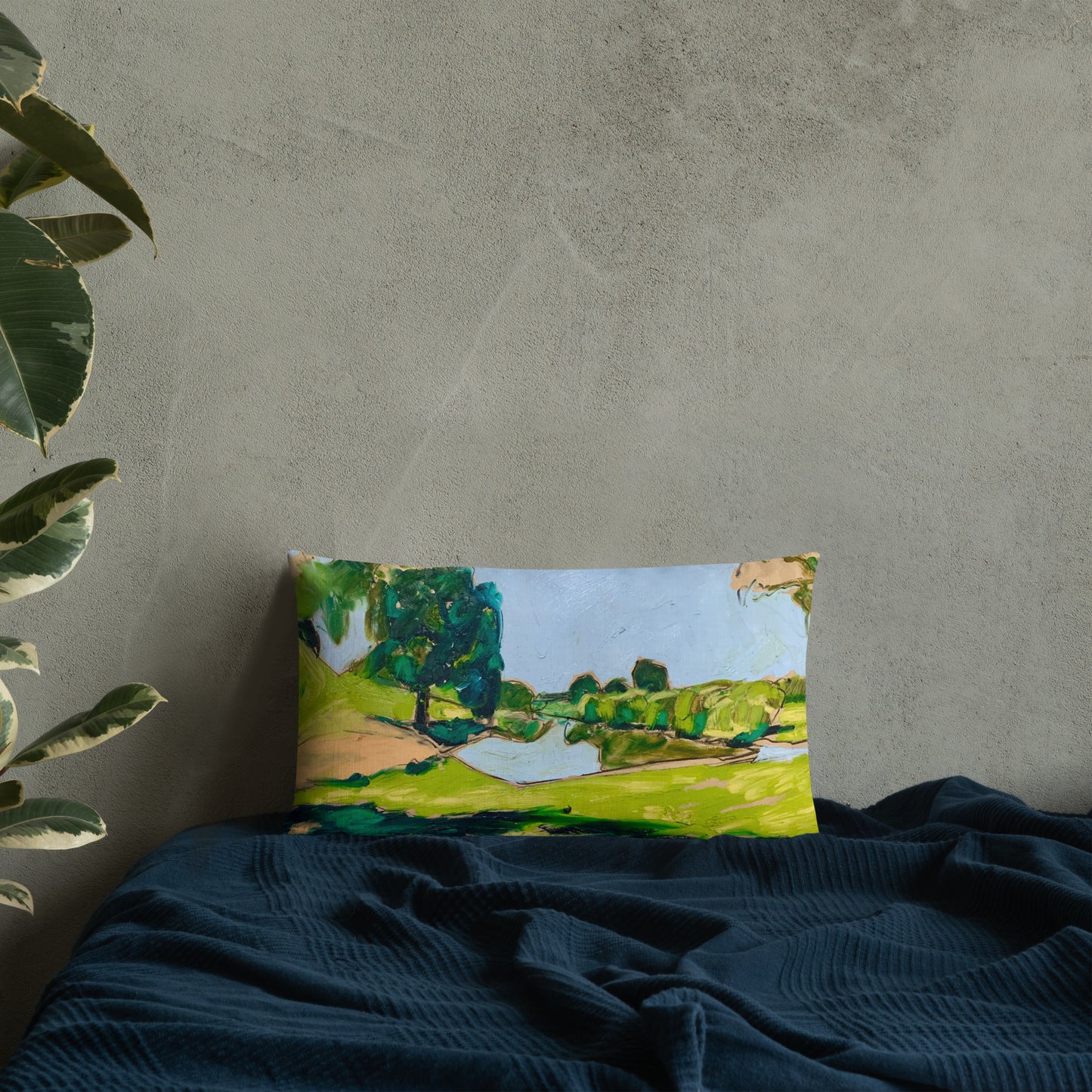 Study for Tranquil Lake II Premium Pillow