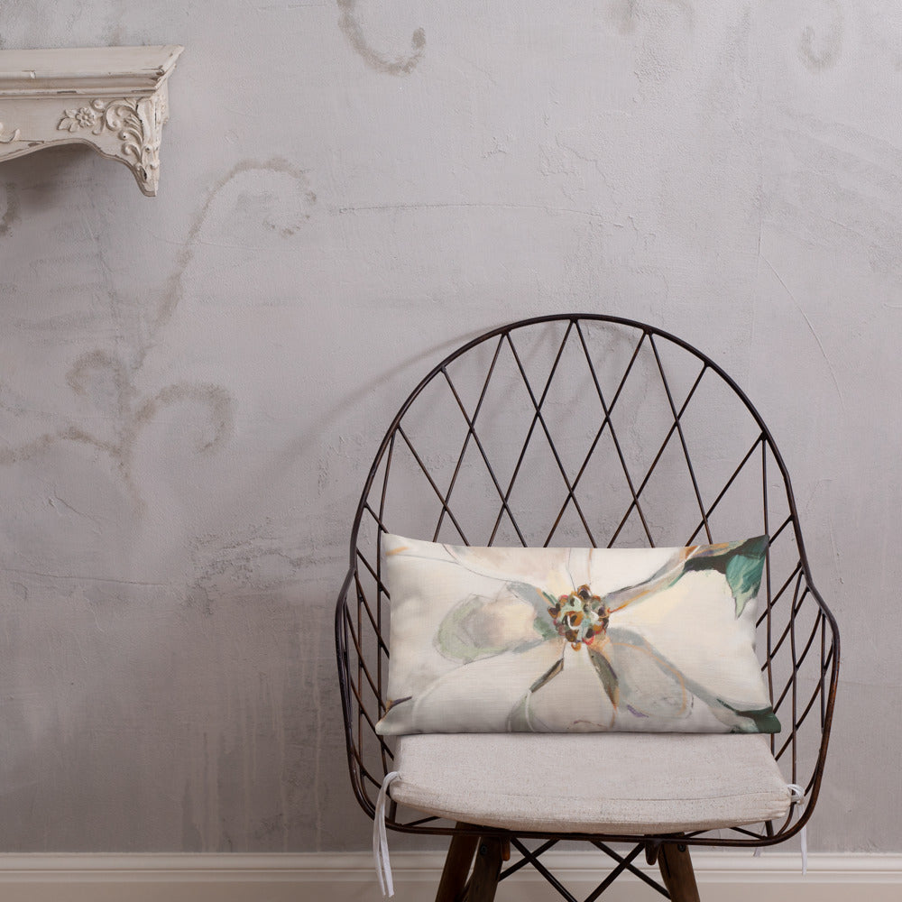 Soft Magnolia III Pattern Premium Pillow