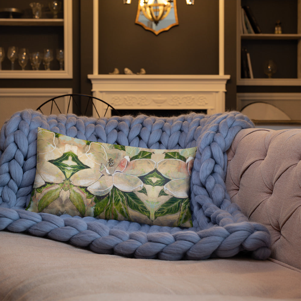 The Golden Magnolia Premium Pillow