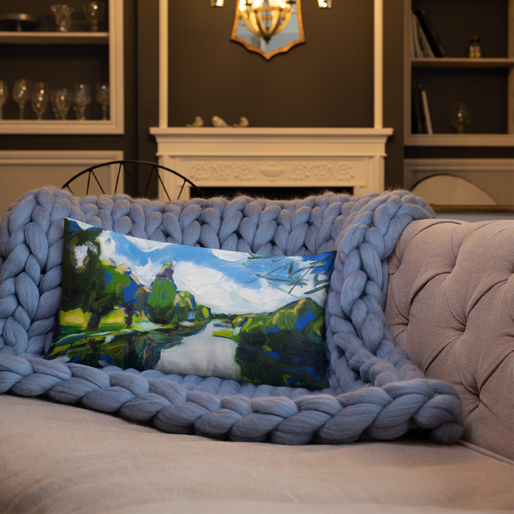 Study for Tranquil Lake III Premium Pillow