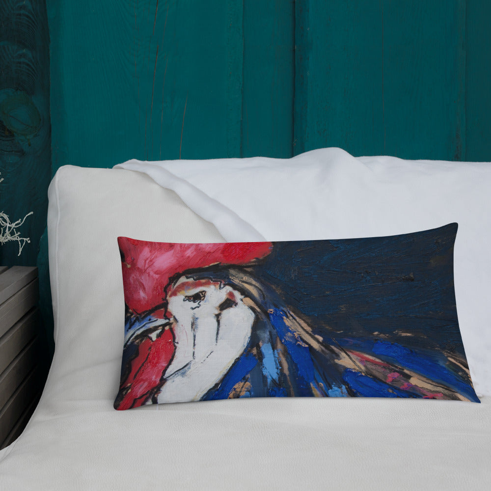 Study for Tribute to Heritage Poultry II Premium Pillow