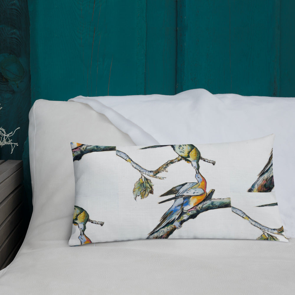 Passenger Pigeons Premium Pillow