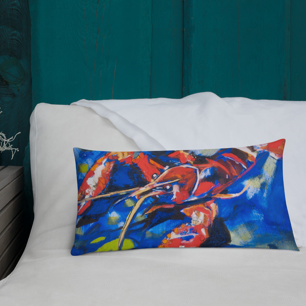 Crawfish in Habitat Premium Pillow