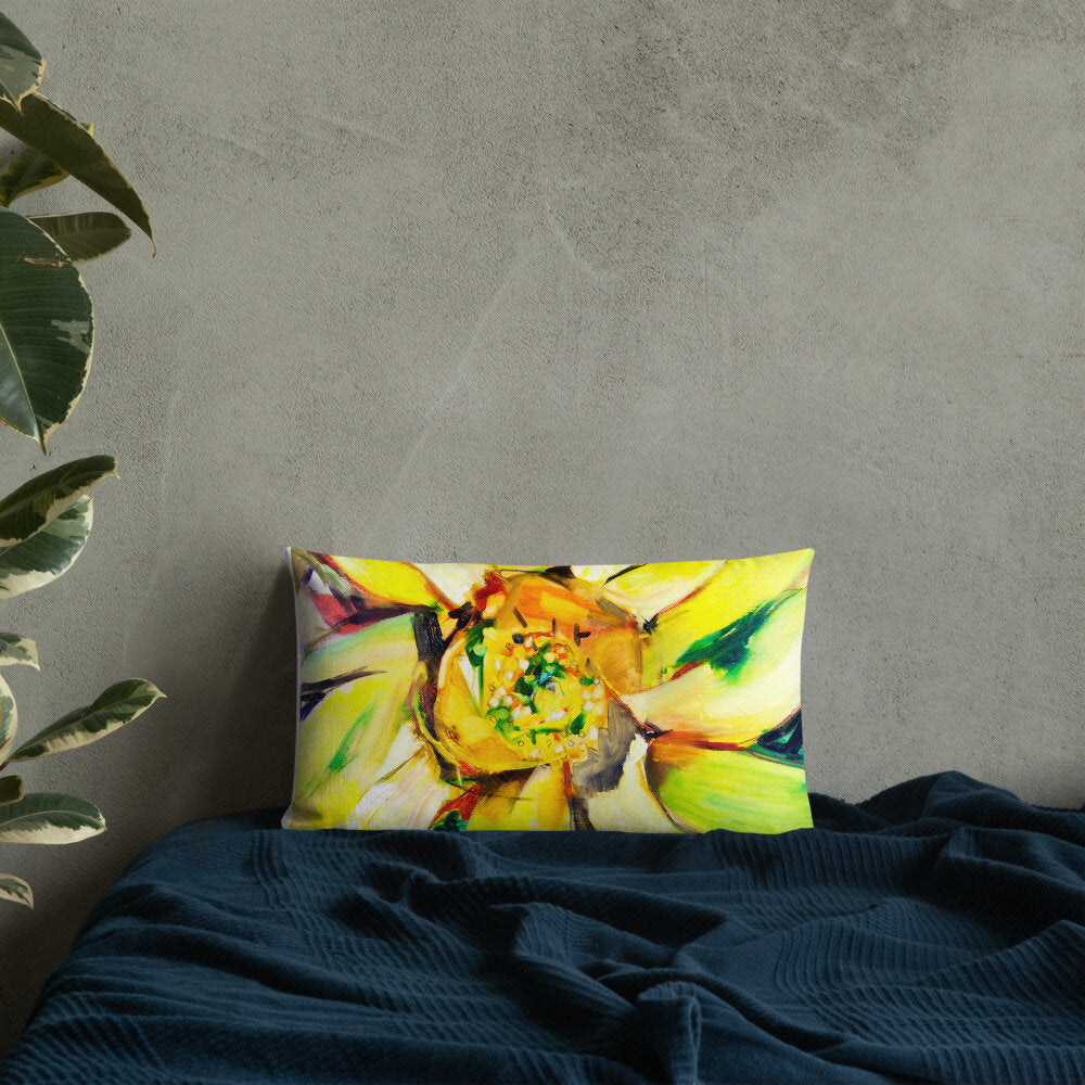 Bosco Sunflower Premium Pillow