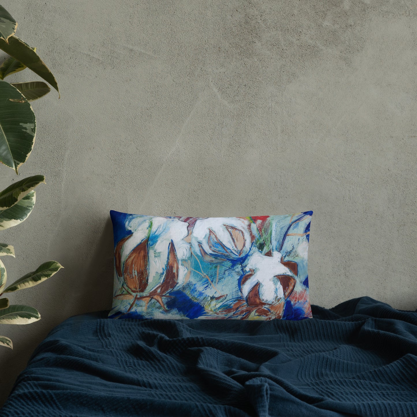 Tribute to Cotton (Cropped) Premium Pillow