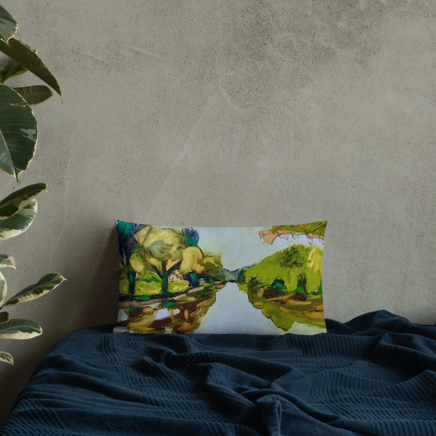 Study for Tranquil Lake Premium Pillow