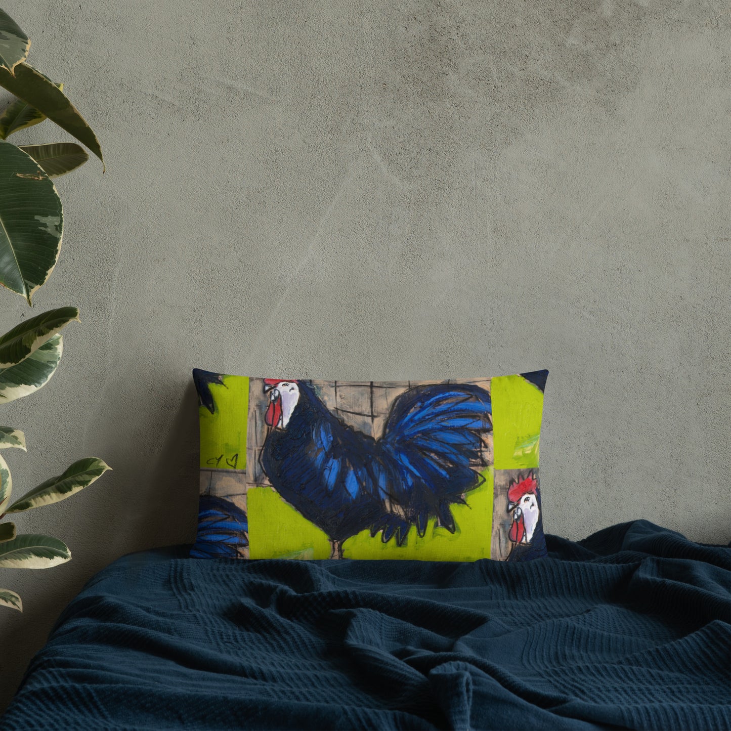 Study for Tribute to Heritage Poultry Premium Pillow