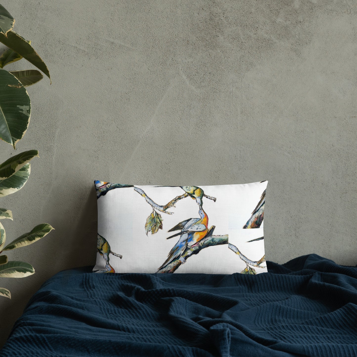 Passenger Pigeons Premium Pillow