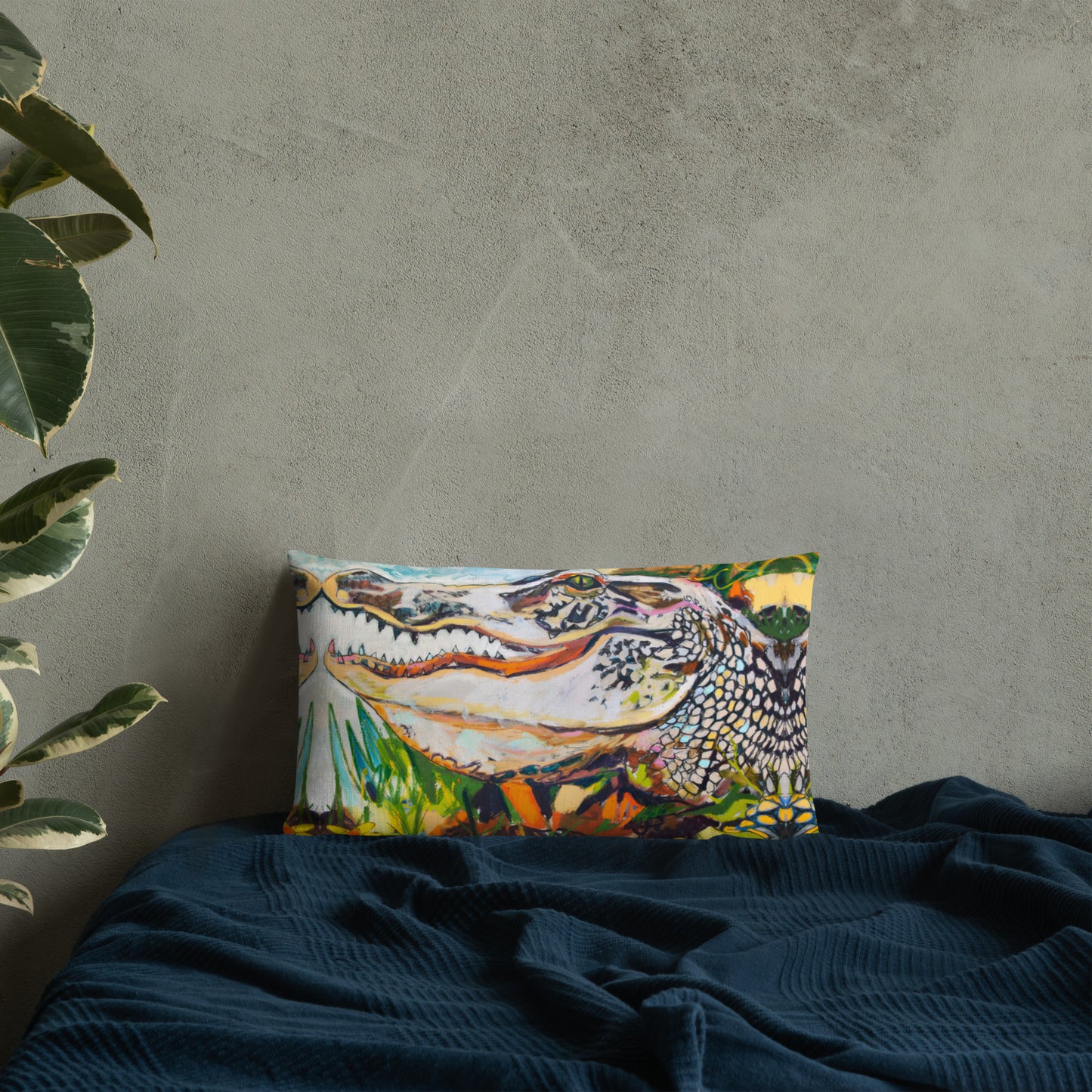 Groovy Gator Premium Pillow