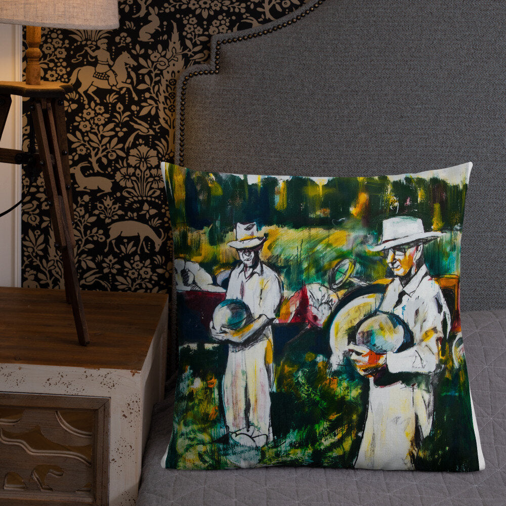 Vintage Farmers Premium Pillow