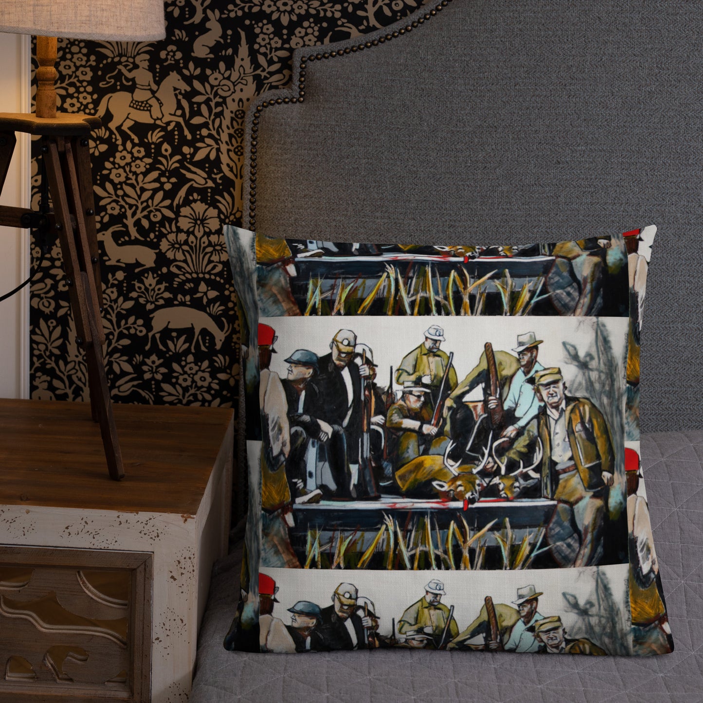 Vintage Sportsmen Premium Pillow