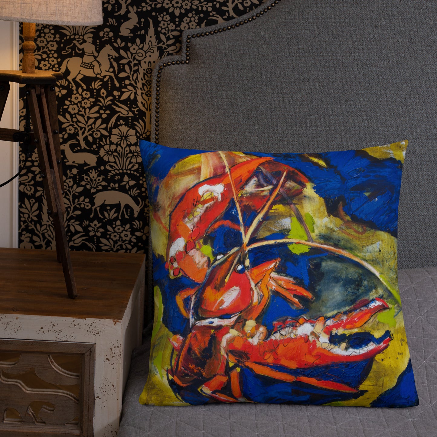 Crawfish in Habitat II Premium Pillow