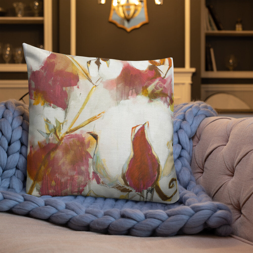 Rose Cotton Premium Pillow