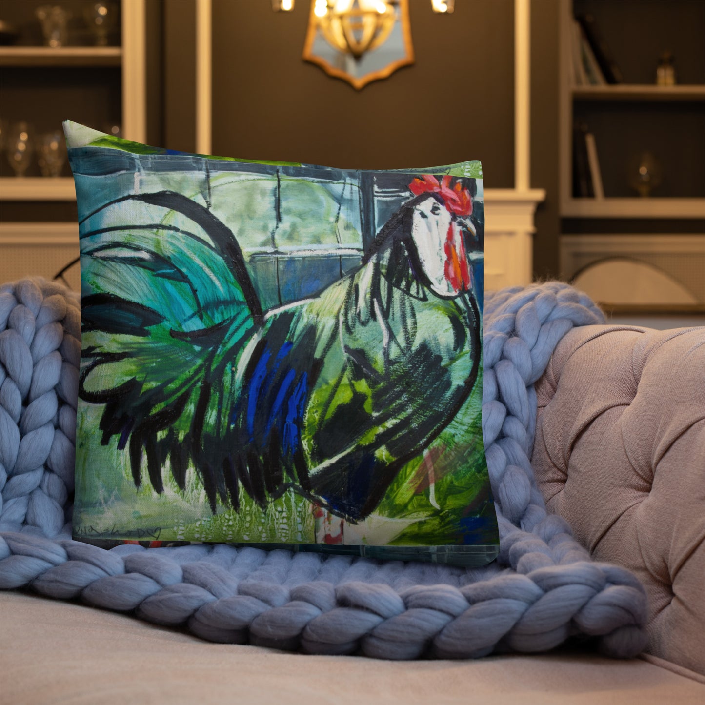 Tribute to Heritage Poultry Premium Pillow