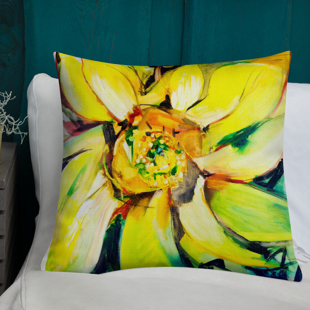 Bosco Sunflower Premium Pillow