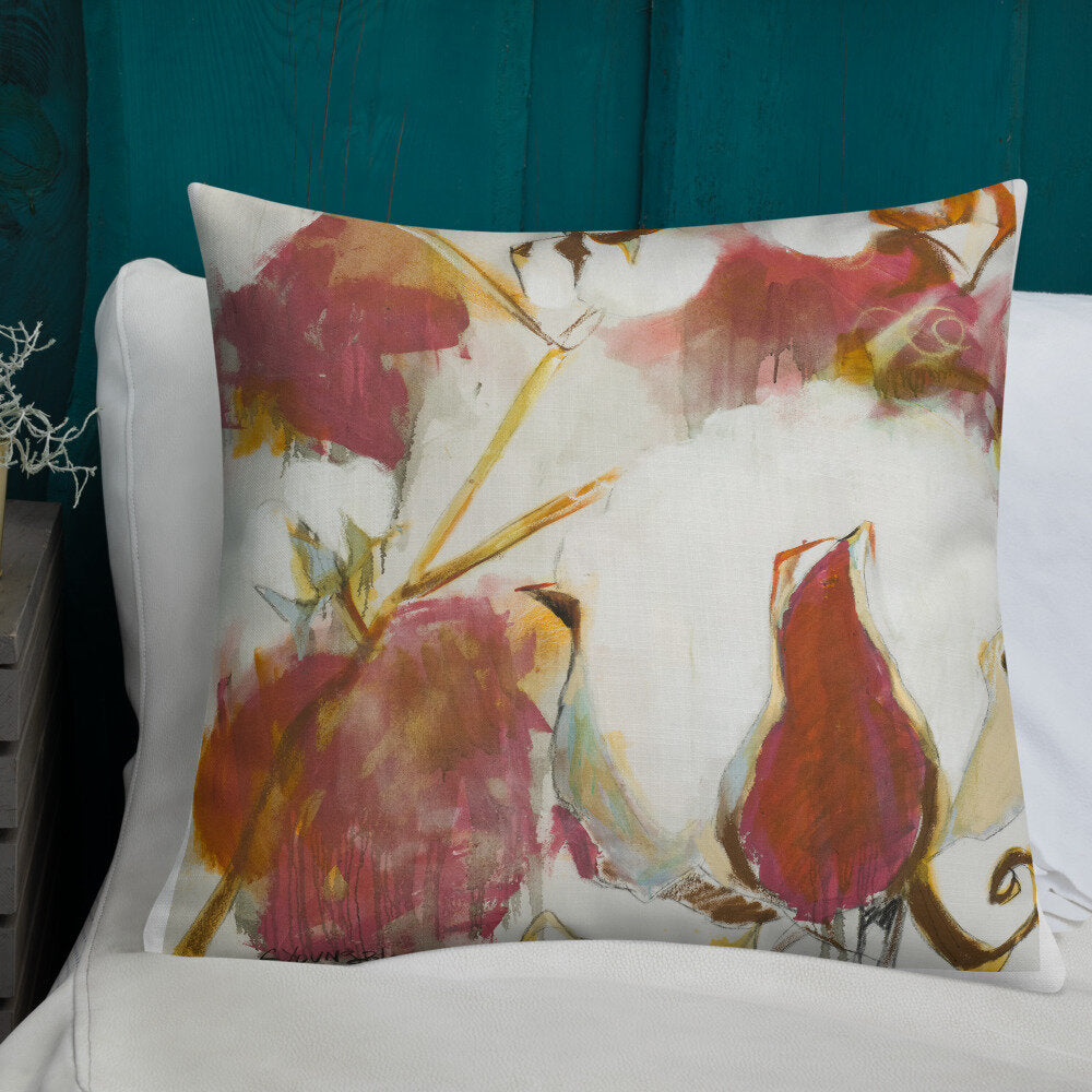 Rose Cotton Premium Pillow