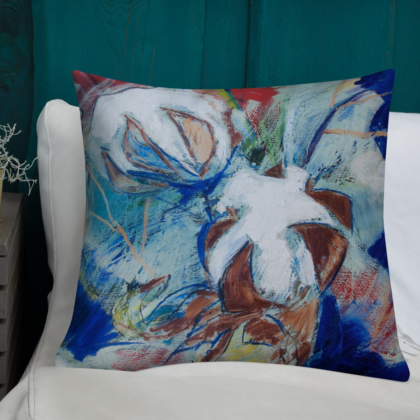 Tribute to Cotton (Cropped) Premium Pillow