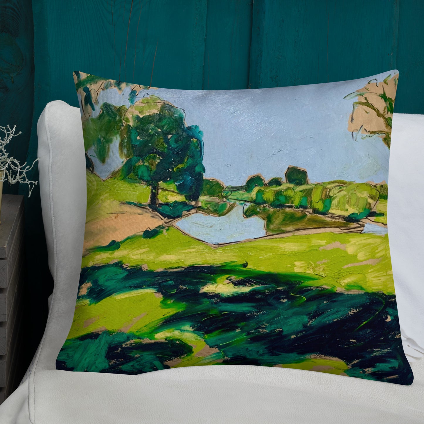 Study for Tranquil Lake II Premium Pillow