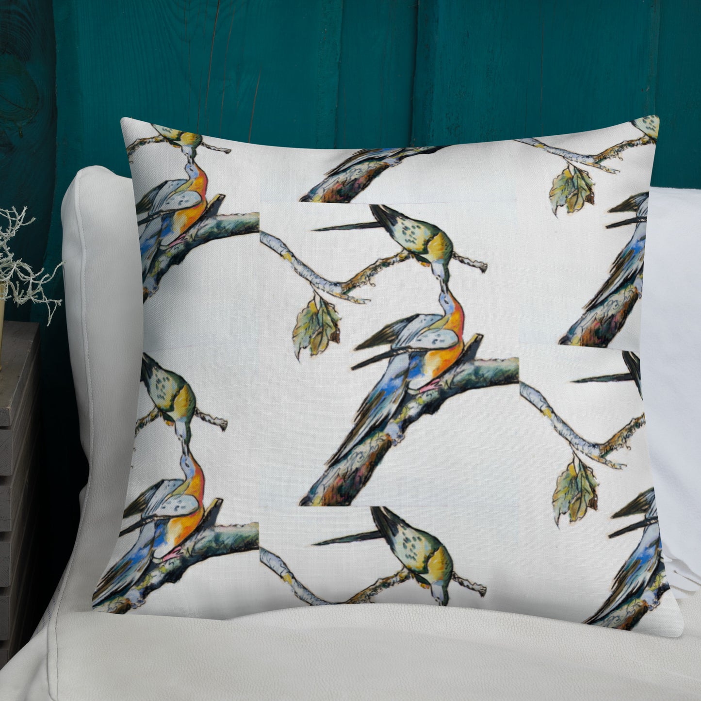 Passenger Pigeons Premium Pillow