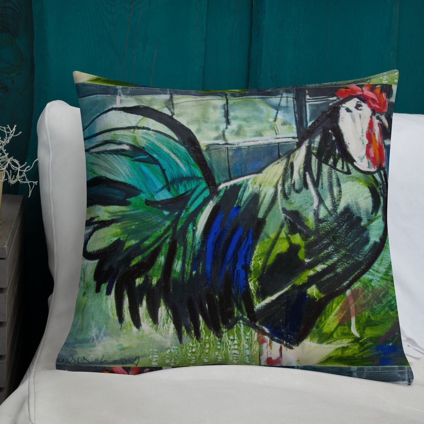 Tribute to Heritage Poultry Premium Pillow