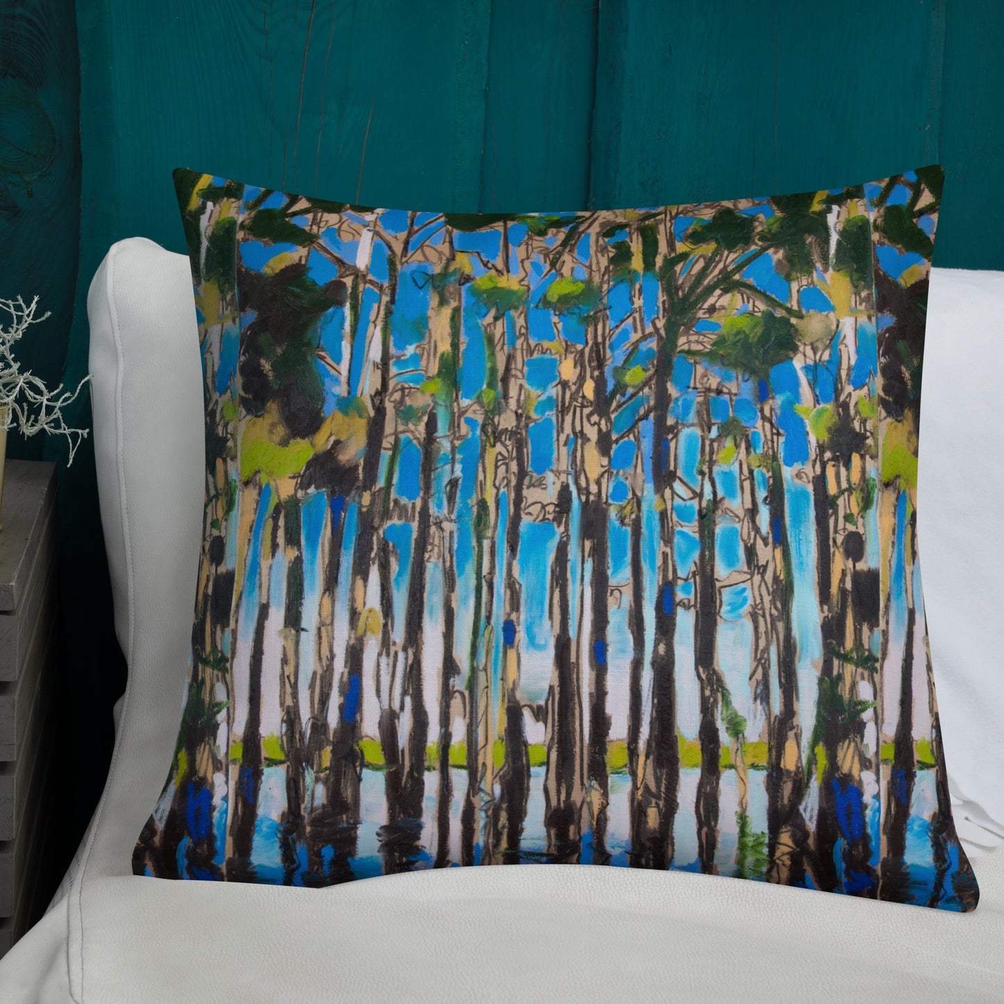 Cypress Reflections III Premium Pillow