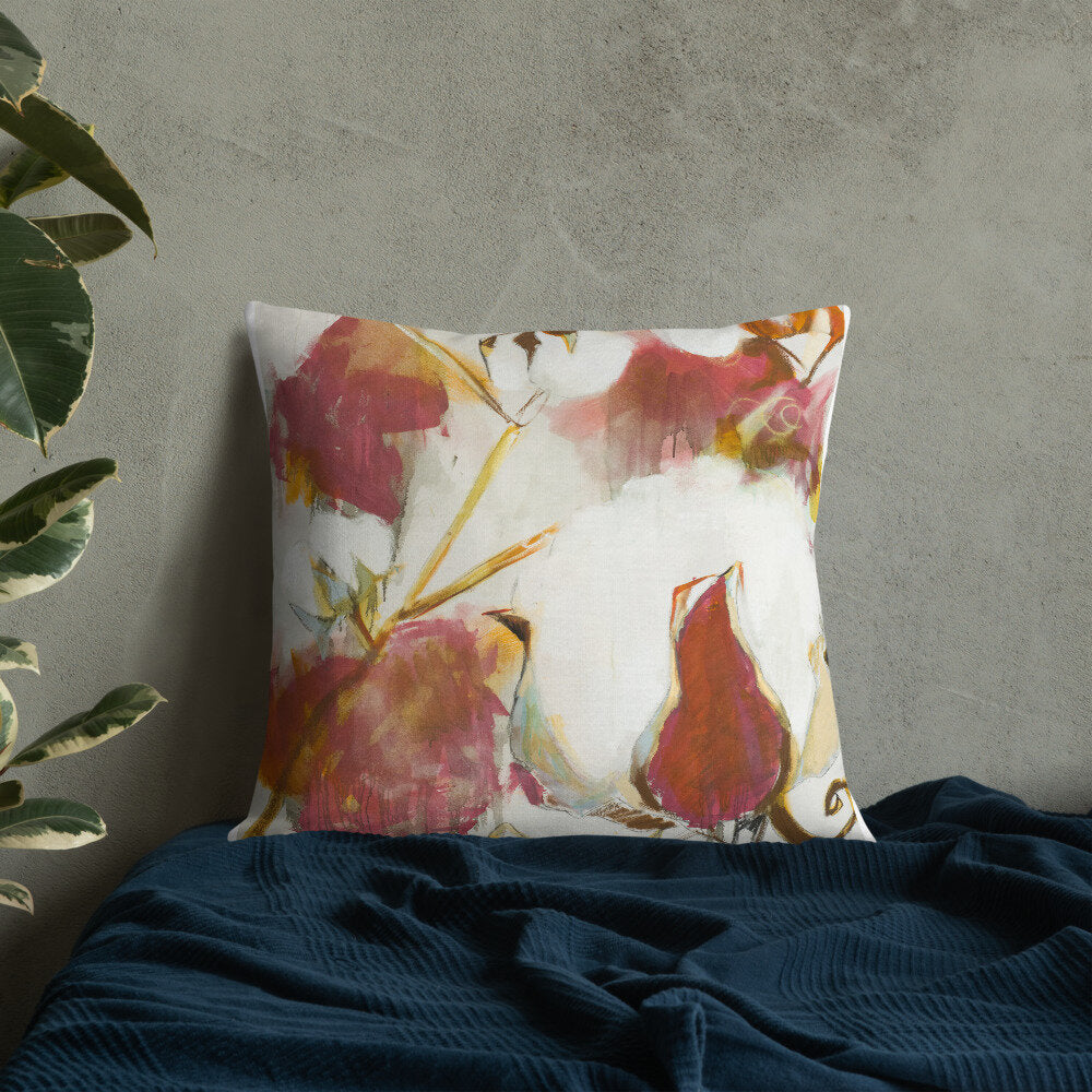 Rose Cotton Premium Pillow