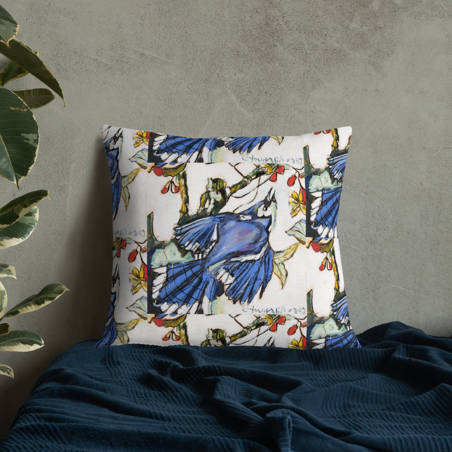 Blue Jay Premium Pillow