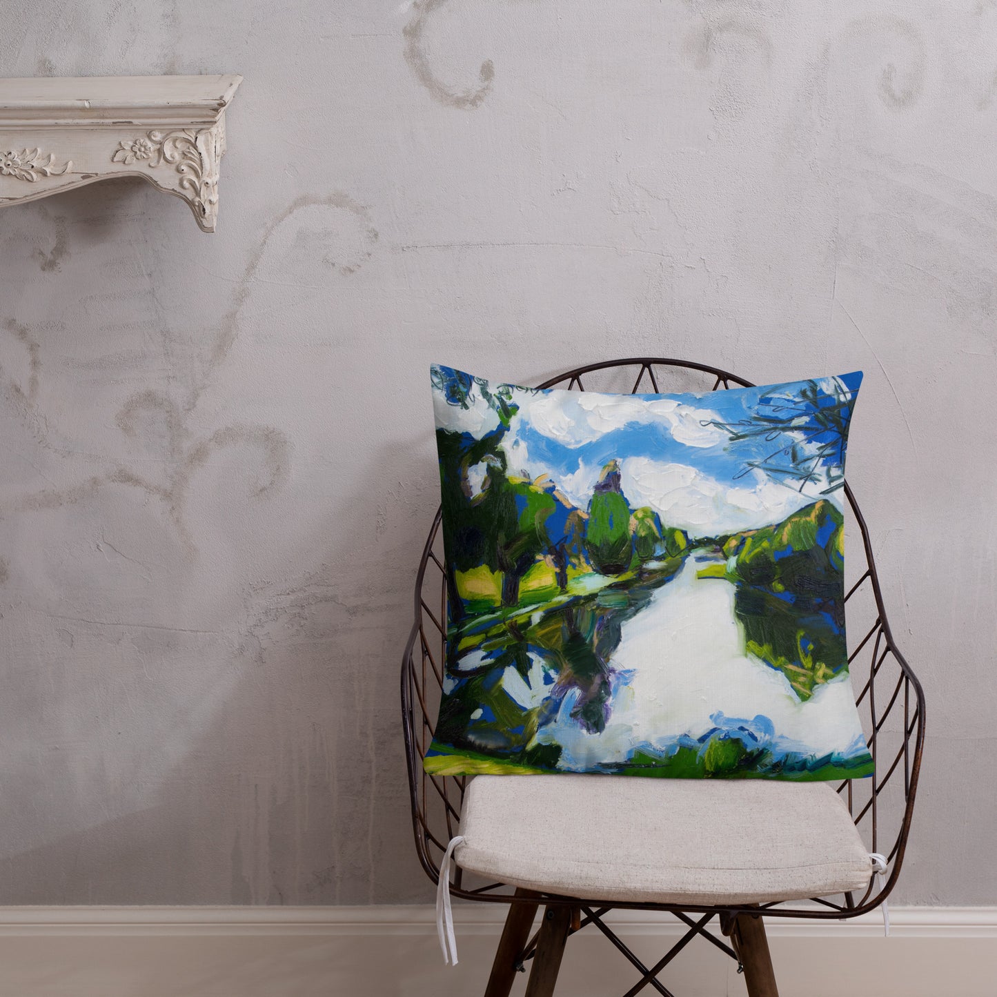 Study for Tranquil Lake III Premium Pillow