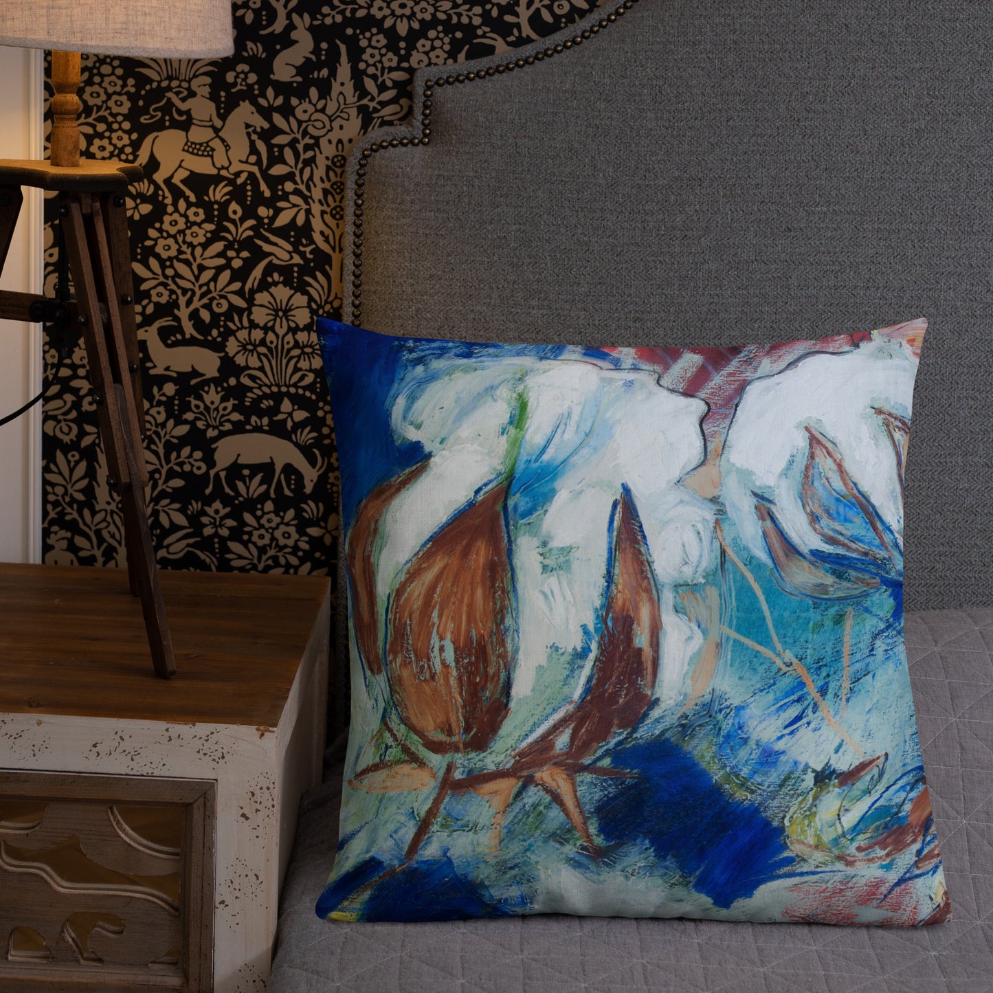 Tribute to Cotton (Cropped) Premium Pillow