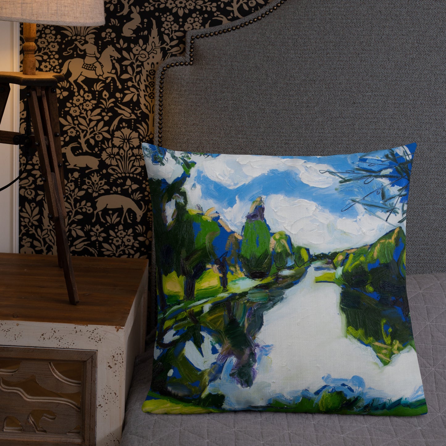 Study for Tranquil Lake III Premium Pillow