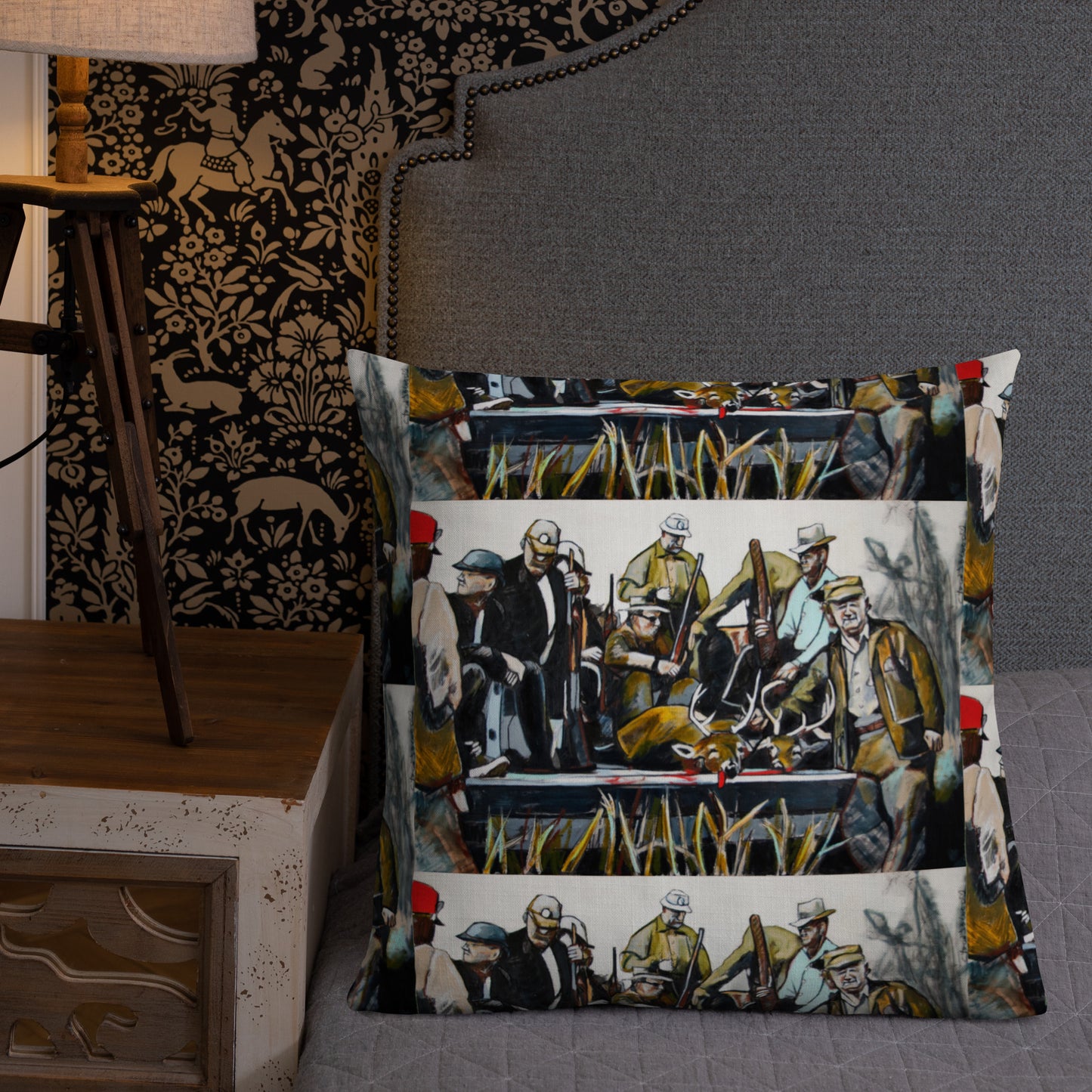 Vintage Sportsmen Premium Pillow