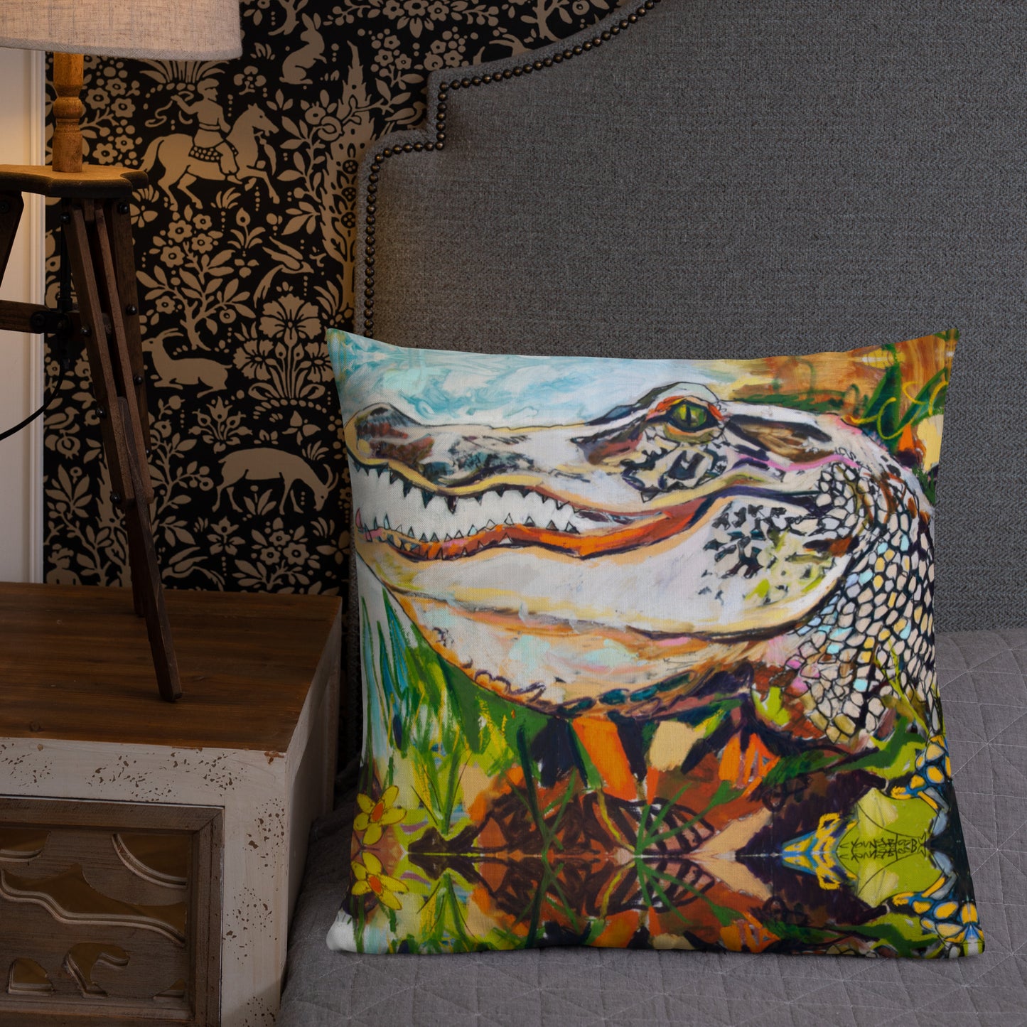 Groovy Gator Premium Pillow