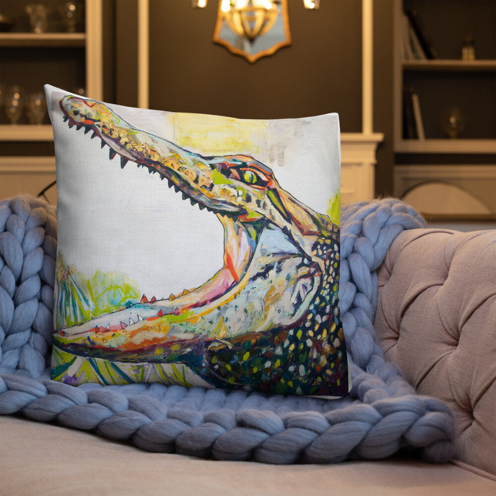 Big Mouth Gator Premium Pillow