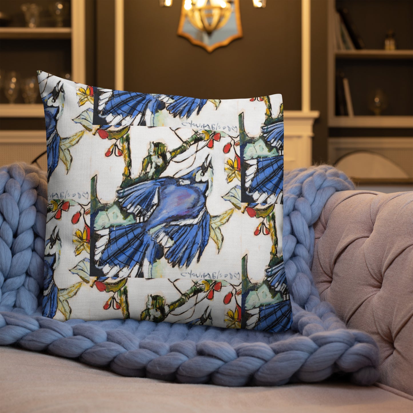 Blue Jay Premium Pillow