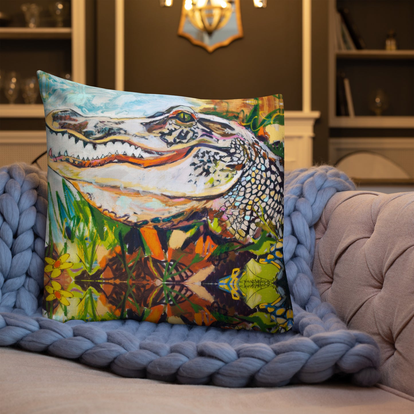 Groovy Gator Premium Pillow