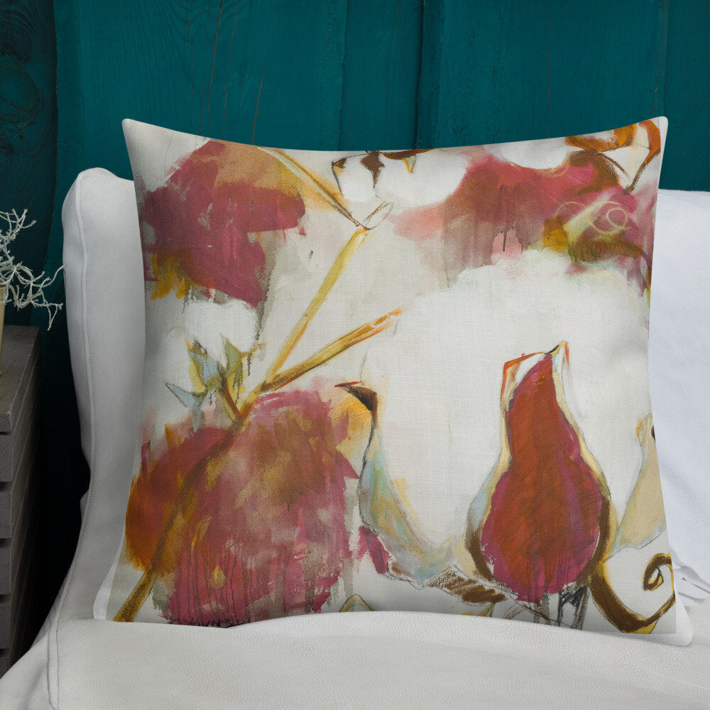 Rose Cotton Premium Pillow