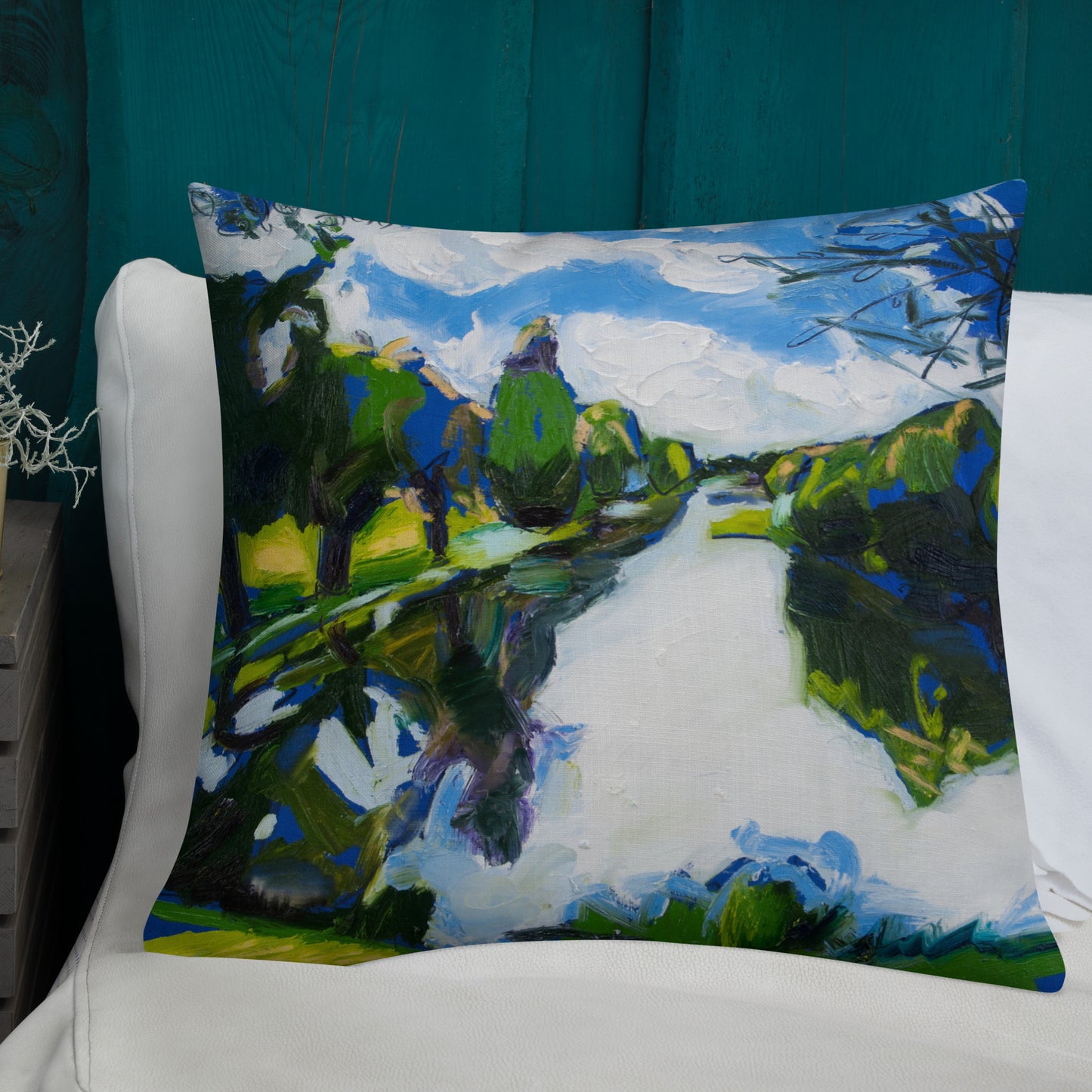 Study for Tranquil Lake III Premium Pillow