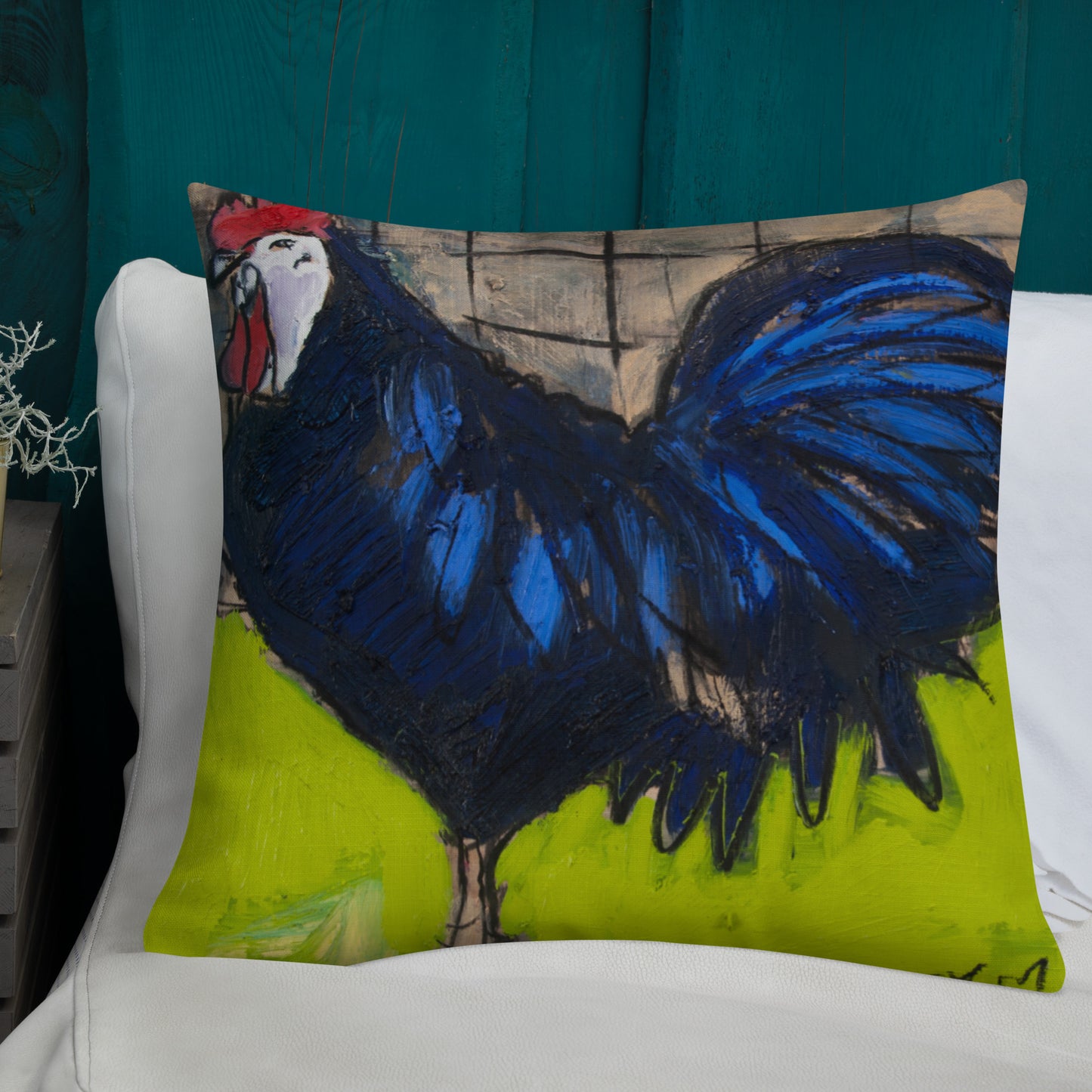 Study for Tribute to Heritage Poultry Premium Pillow